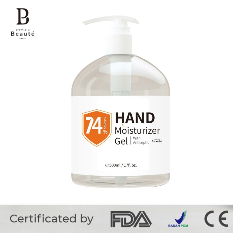 

Premiere Beaute Antiseptik Hand Sanitizer Gel Alkohol Pembersih Tangan 500ml