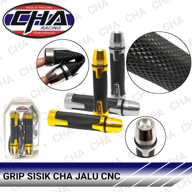 Handgrip Motor Handgrip Motor Variasi CHA Cnc Universal Nmax,Aerox,Pcx,Vario,Vixion,R15,Cbr150r Dll