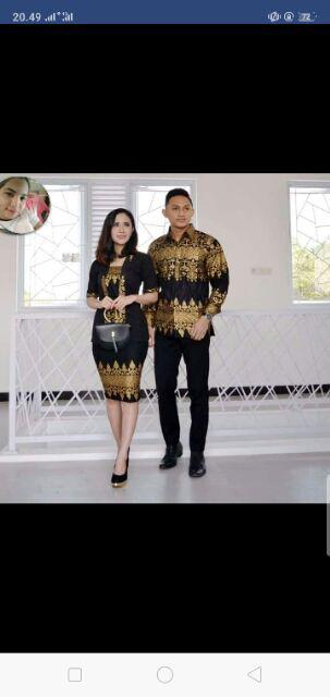 Set Coupel Batik Rnb Ernez 2 / Rok Span Karet / Hrb026 Pasangn Harmonis / Katun Prada Halus / Rapih.