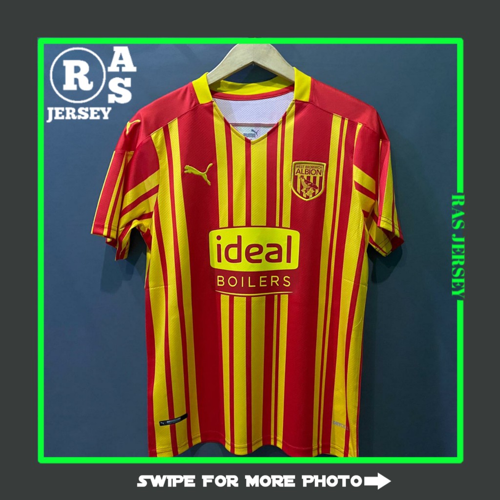 JERSEY WEST BROMWICH THIRD NEW 2020-2021 JERSEY GO HIGH QUALITY | WEST BROMWICH 3RD