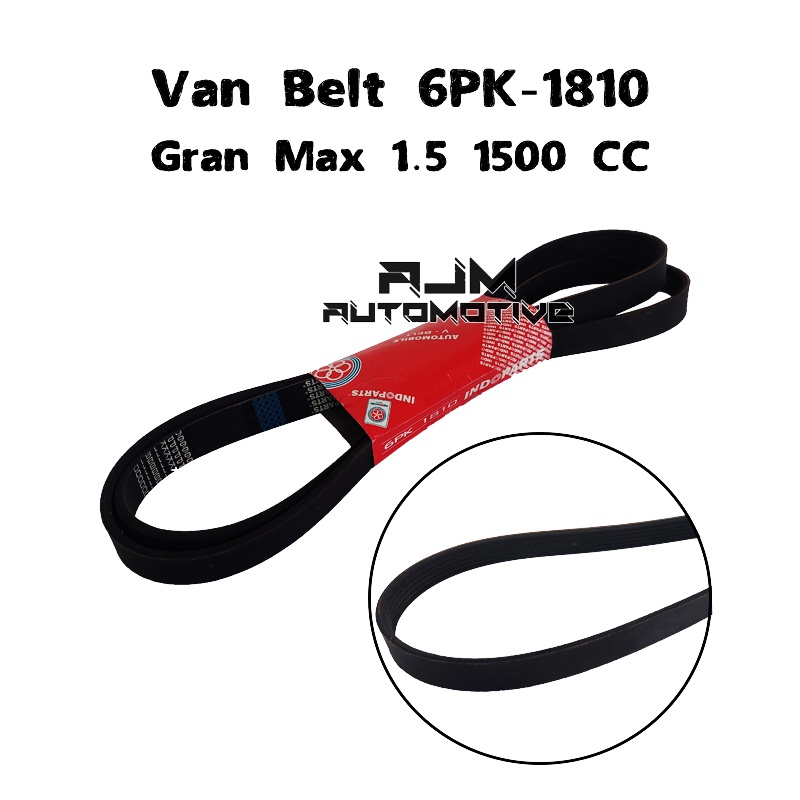 Van Belt Tali Kipas V-Belt 6PK 1810 Gran Max 1.5 1500 CC Indoparts