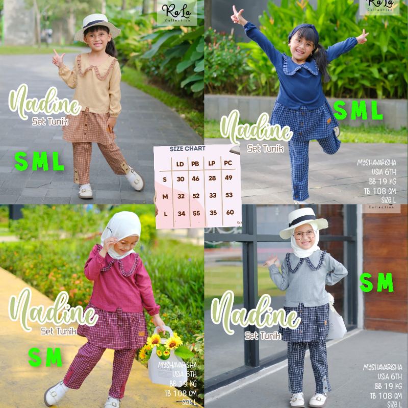 set Tunik Nadine by Rala