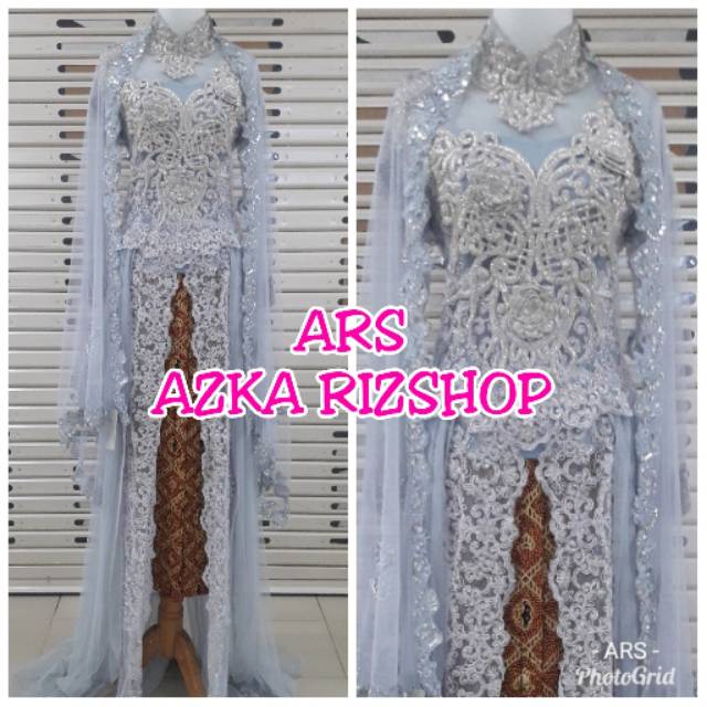 SET KEBAYA GAUN PENGANTIN KEBAYA PESTA KEBAYA DOUBLLE TILE MODERN
