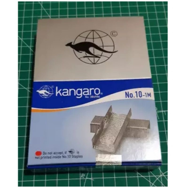 

isi staples kangaro No 10-1m||isi stapler isi 20 box/isi staples kuat kualitas no 1 dijamin puas