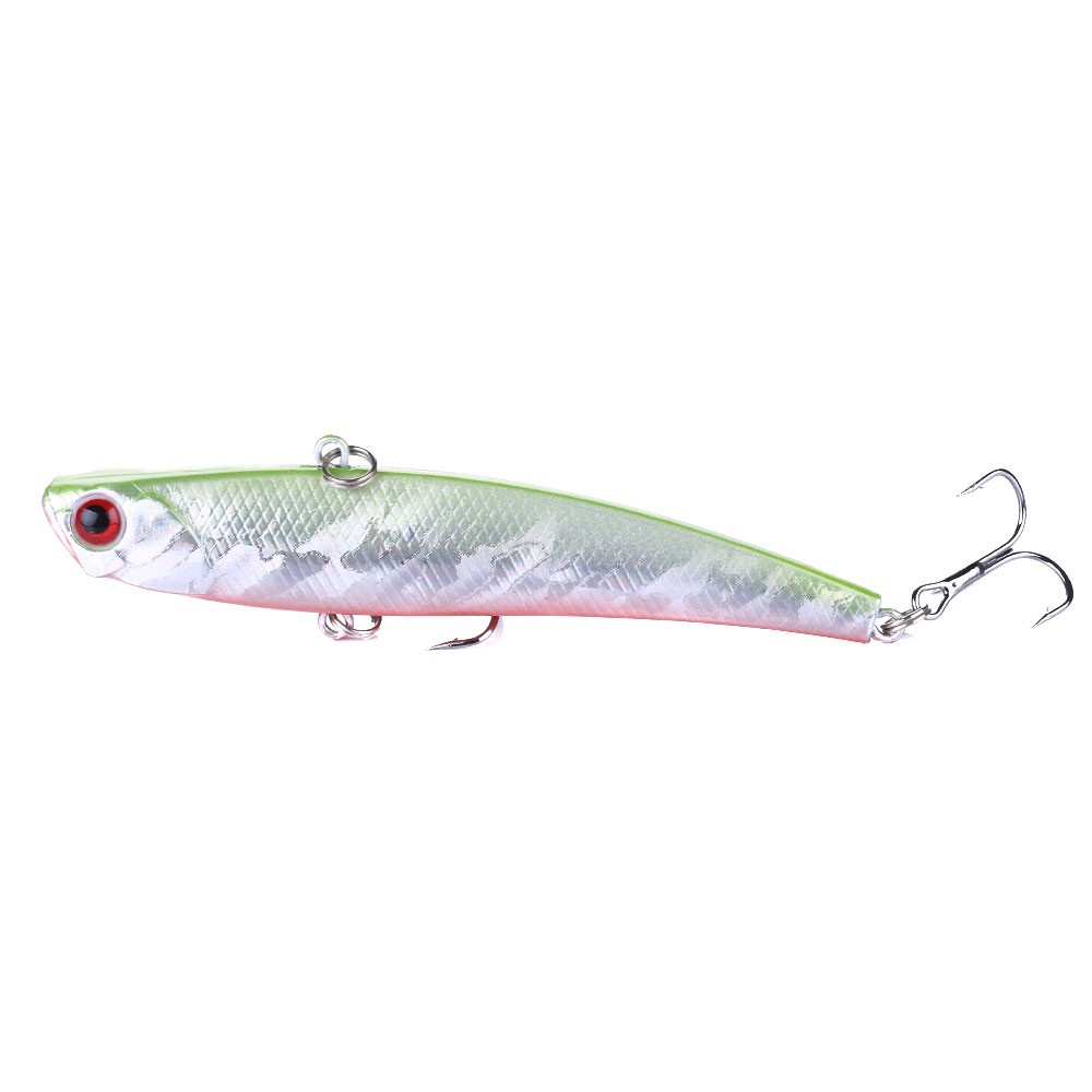 Hengjia 1pc Umpan Pancing Hardlure Bentuk Ikan Imitasi 9.5cm 26g Bahan Plastik Dengan Kail Treble