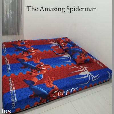 Sprei Homemade Blue Avenger Cartoon/ Transformer/ Spiderman City 2/the Amazing Spiderman