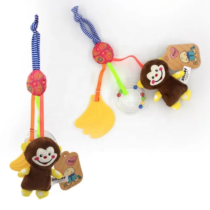 4in1 Mainan Gantungan Kerincingan Musik Rattle Teether Original Multifungsi