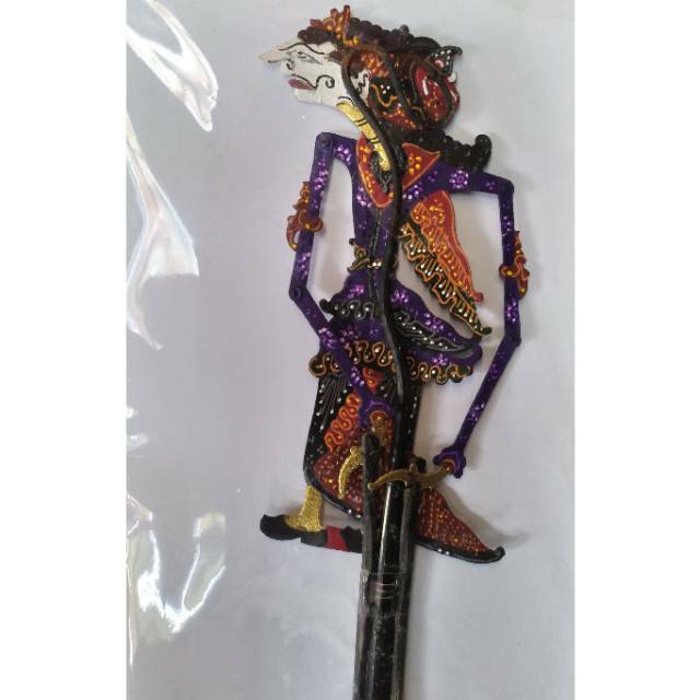 (BISA COD) KERAJINAN MINIATUR WAYANG KULIT DEWI KUMARATIH MINI CAPERAN SUPER HALUS KUALITAS EKSPORT