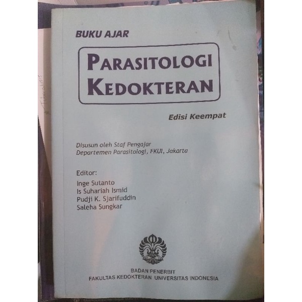 

Parasitologi Kedokteran FKUI Edisi 4