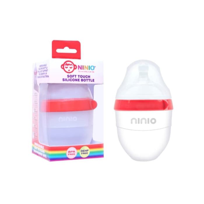 "NINIO Botol Susu Dot Silicon Bayi 100ml - BSM101"