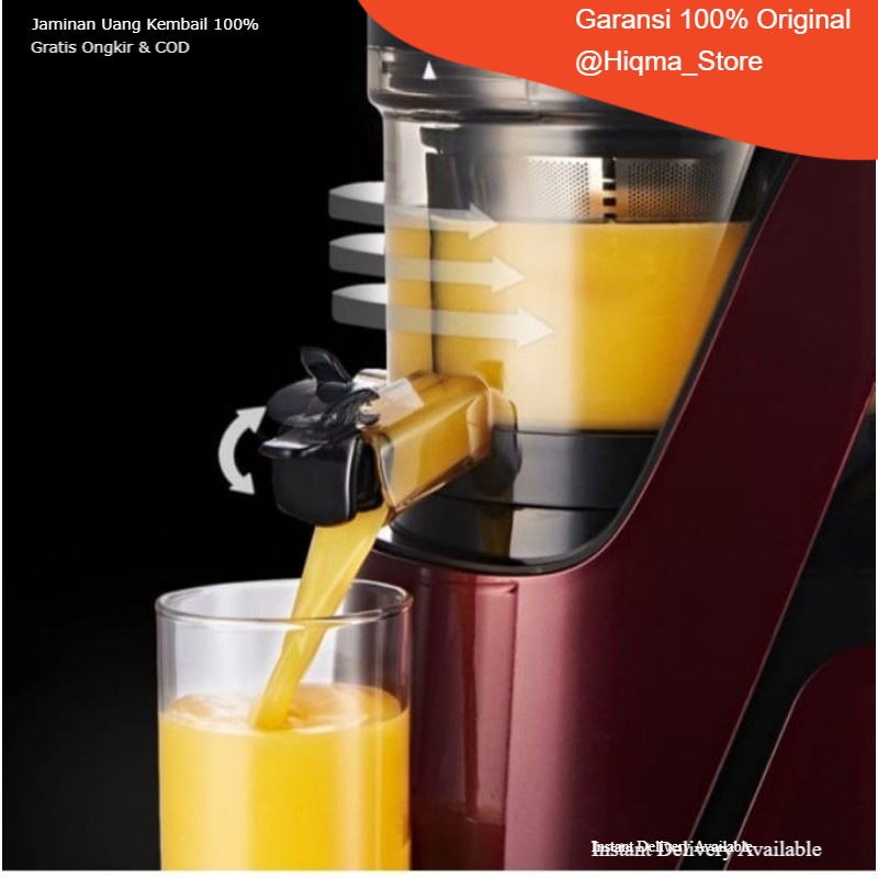 Hurom Slow Juicer S11-Sie01 - Ungu Wine