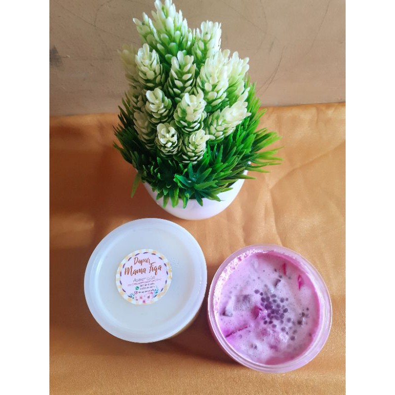 

Dapur mama fiqa - Dragon Fruit milk chese