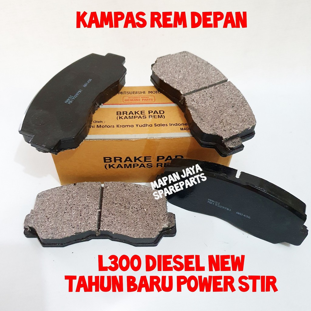 KAMPAS REM DEPAN MITSUBISHI L300 DIESEL NEW ORIGINAL