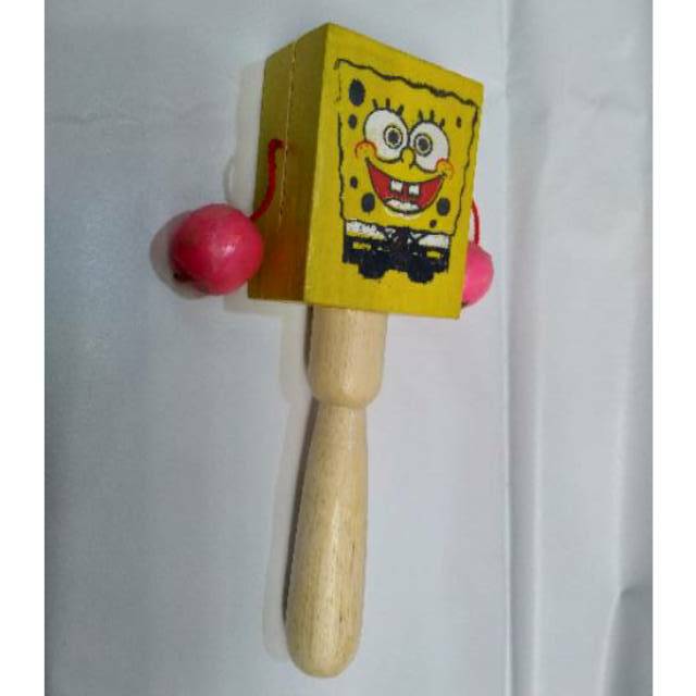 (BISA COD) MAINAN TRADISIONAL OTHOK-OTHOK SPONGEBOB - OTOK-OTOK SOUVENIR KHAS JOGJA