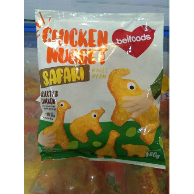 

Belfoods Favorite Chicken Nugget Safari 450Gram