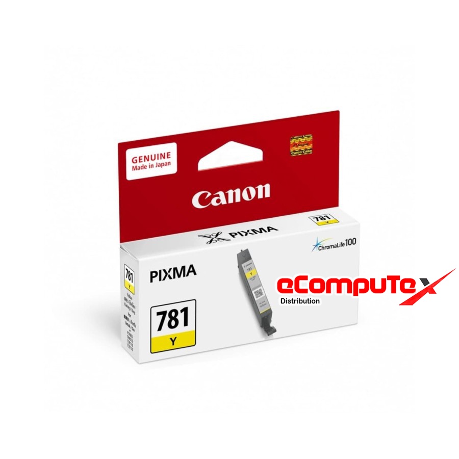 CARTRIDGE CANON CLI-781 CYAN MAGENTA YELLOW / TINTA CATRIDGE CANON CLI781 BIRU MERAH KUNING ORIGINAL - RESMI