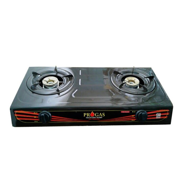 Progas PG-269 Kompor Gas 2 Tungku - Teflon