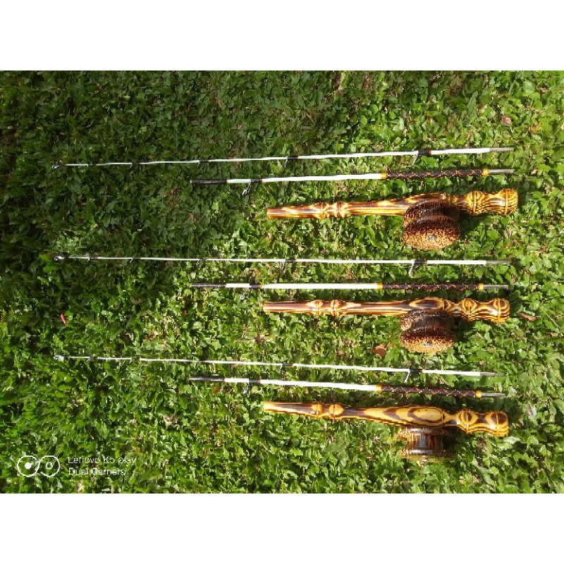 pancing udang model yoyo gagang jati belanda salai yoyo kayu nibung