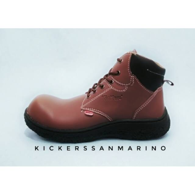 kickers safety boot brown /sepatu tracking /sepatu gunung/sepatu formal