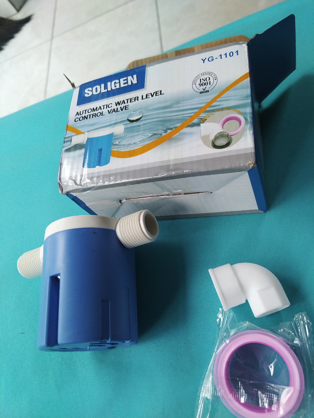 Mg Soligen Pelampung Air Kontrol Toren Otomatis Tanpa Listrik 1/2