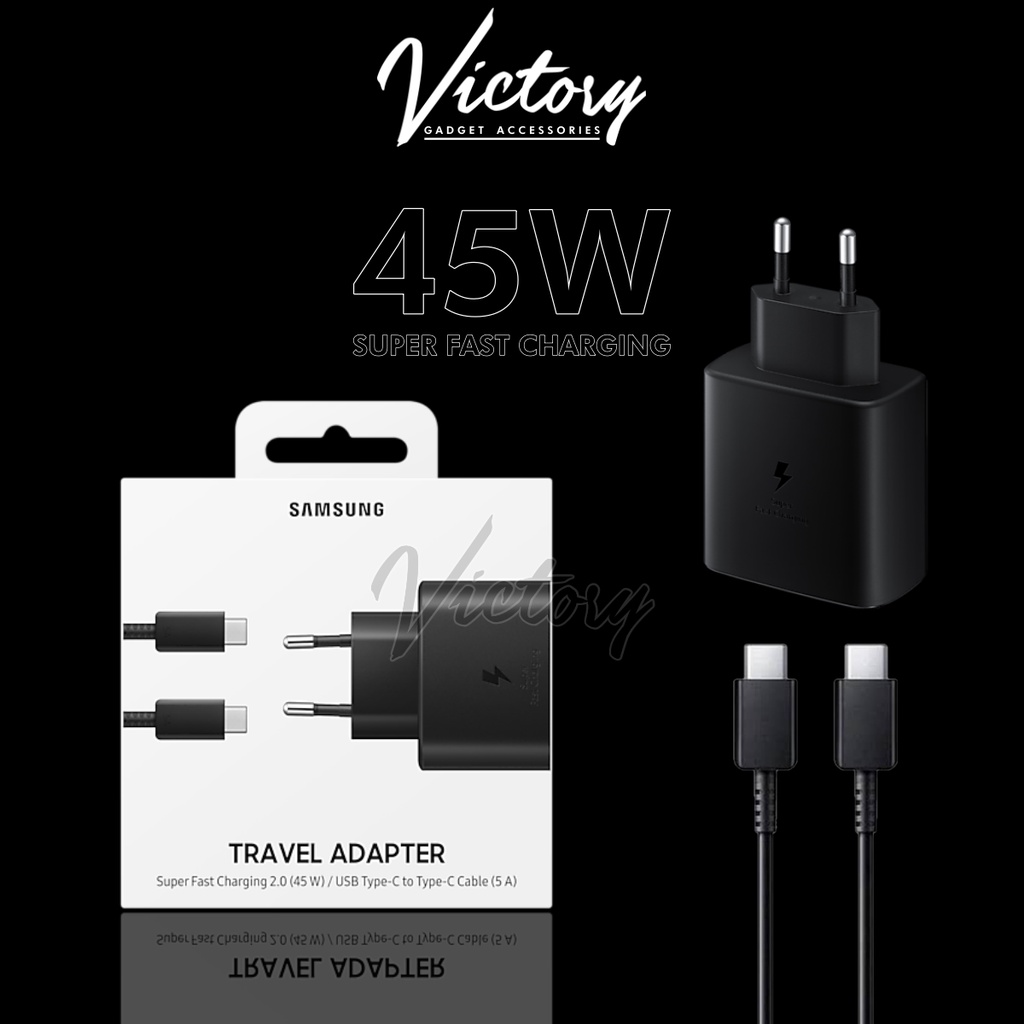 VICTORY2020 Charger Samsung Type C to Type C Fast Charging Original