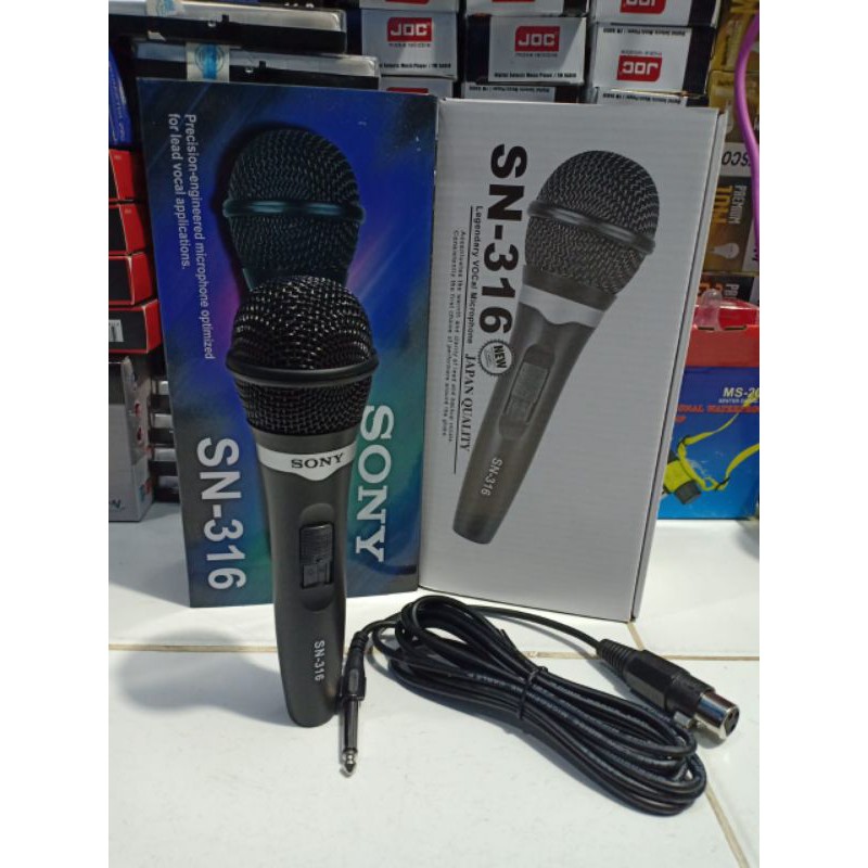 MIC KABEL SONY SN 316 // MICROPHONE MIC MIK KABEL SONY