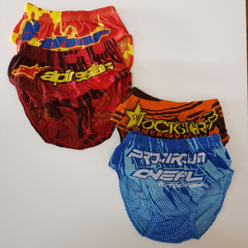 12 pcs Celana Dalam Anak Laki-laki