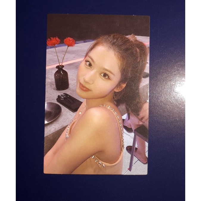 [BOOKED] TWICE SANA EYES WIDE OPEN PHOTOCARD | SANA EWO MEJA