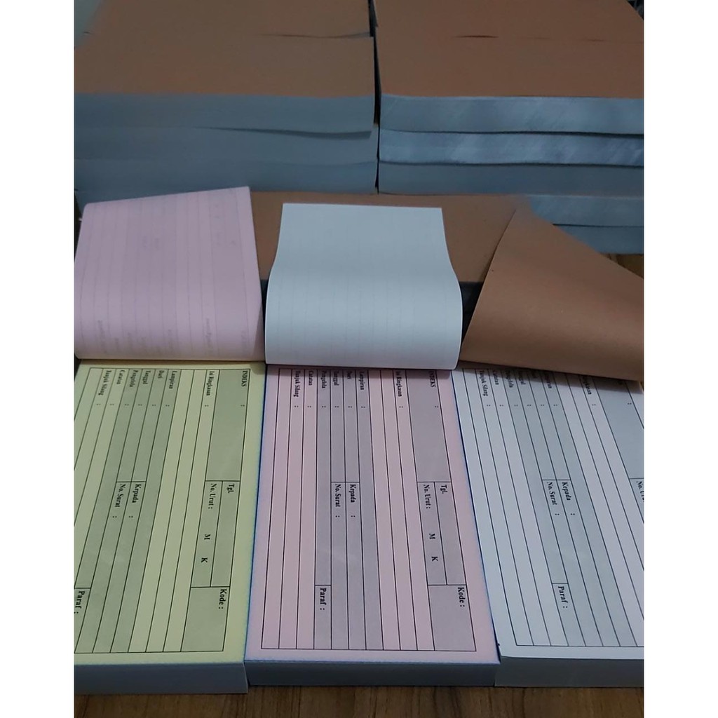 

Custom Cetak Kwitansi/ Bon/ Tanda Terima/ Surat Jalan NCR 3 Rangkap Carbonless ukuran 11 x 21,5cm