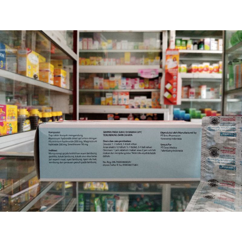 DEXANTA 1 STRIP @10 TABLET - ED 05/2026