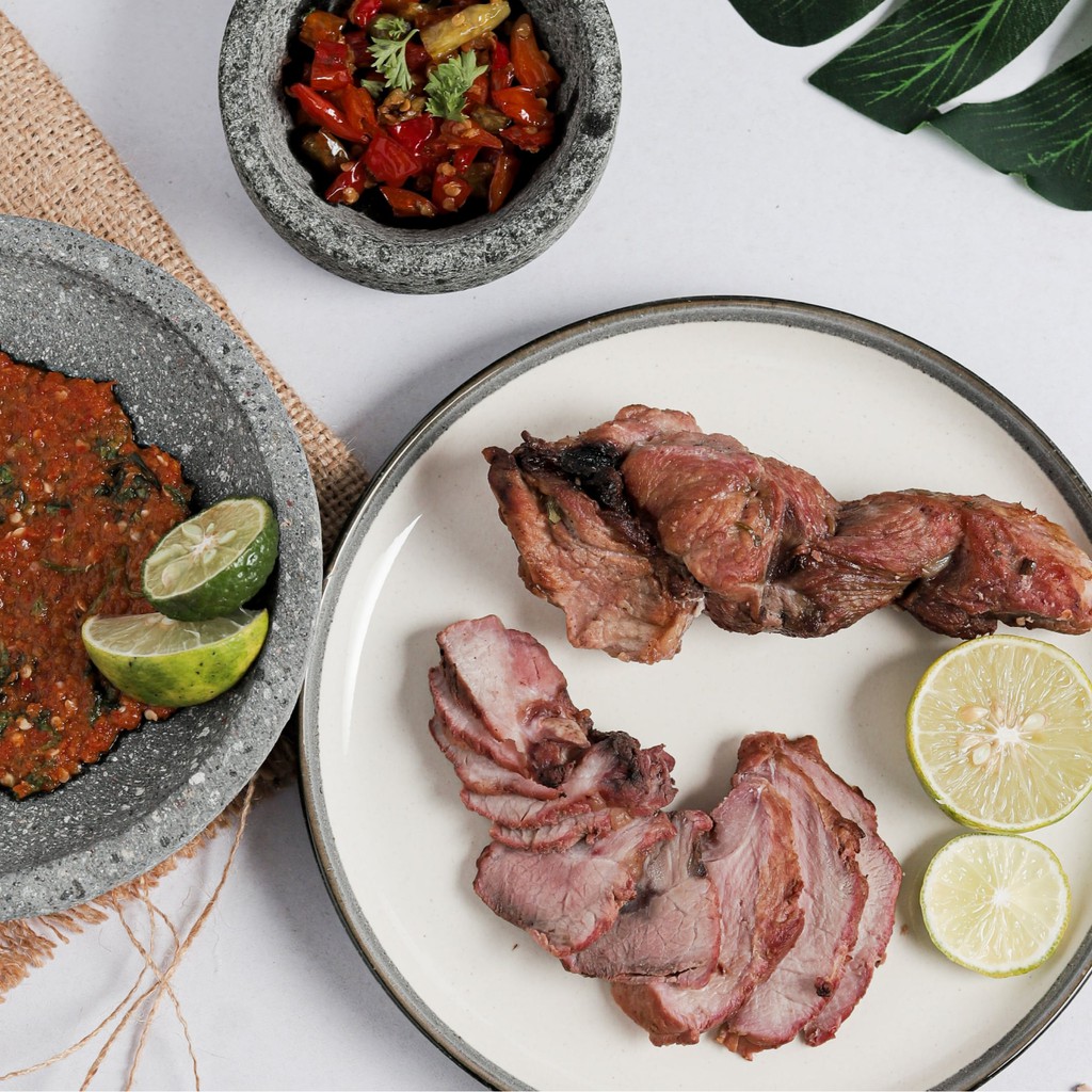 Babi Asap Sei khas Kupang NTT 1000gr (1kg) - Asin