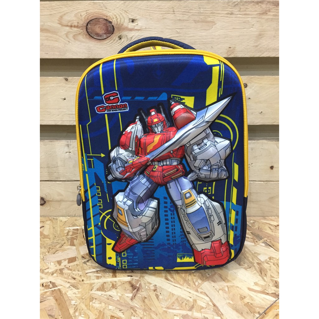 Cannon Tas Ransel Anak Laki Laki 01 - Tas Sekolah - Tas Tk - Tas Paud - Tas Ngaji - Tas Robot - Tas