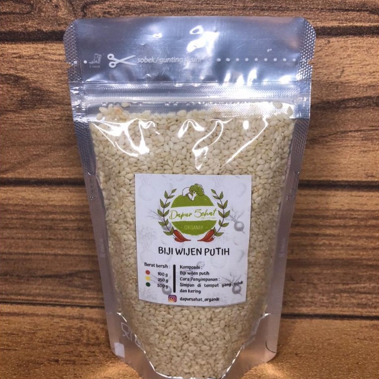 

White Sesame Seeds / Biji Wijen Putih