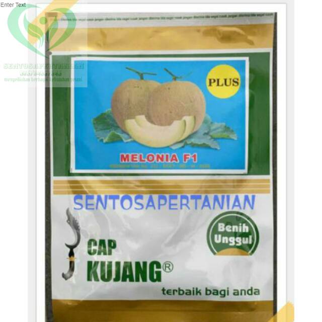 benih unggul melon MELONIA PLUS F1 dari cap kujang  _+500biji