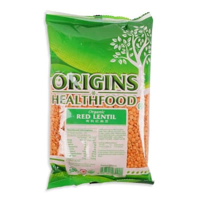 

#HANDCARRY Origins Organic Red Lentil 500g - UFOHCR1573