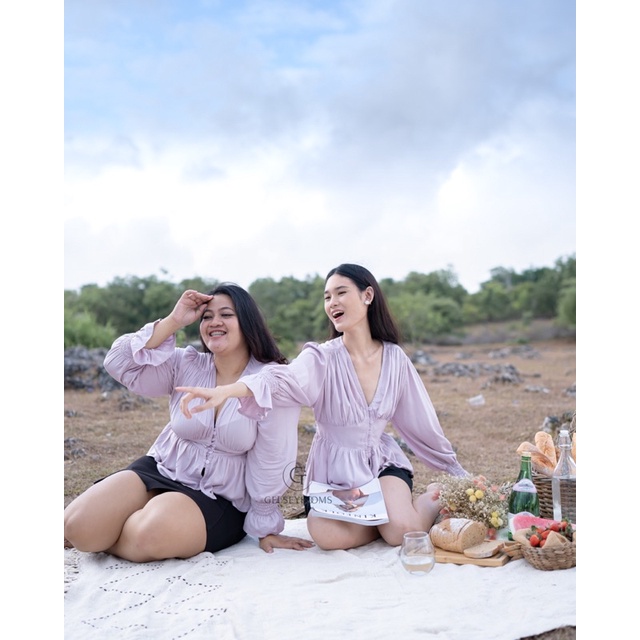 GELSEYROOMS | Mercy Top Atasan Lengan Panjang-2