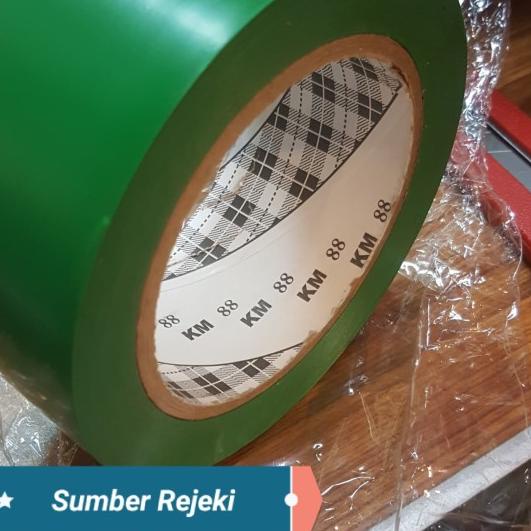 

☉ Isolasi Lakban Lantai Floor Marking Tape Km Ukuran 2"in x 33M ➼