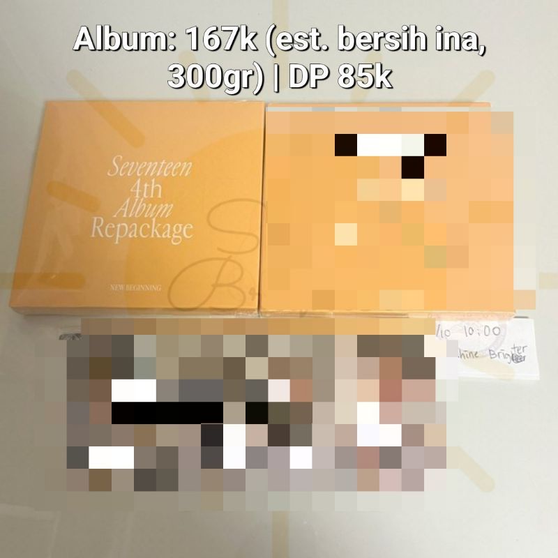 ALBUM SECTOR 17 NEW BEGINNING PC PHOTOCARD LUCKY DRAW MINGYU