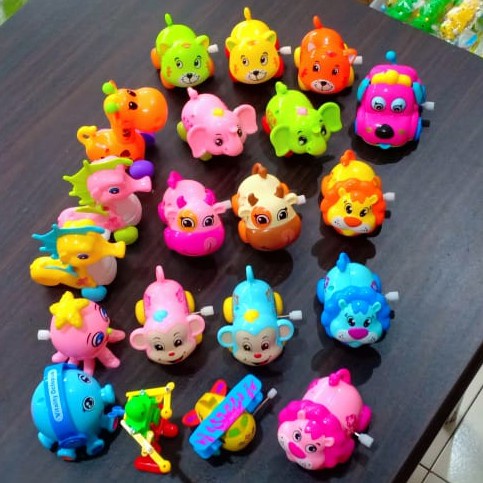 Mainan edukasi montessori anak putar wind up toy bath toy mainan mandi montesori