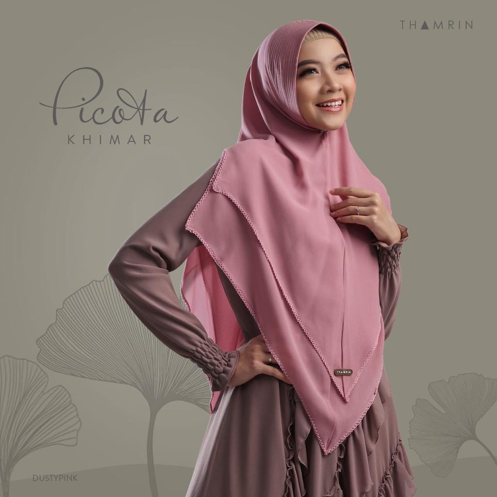 Jilbab Syari Khimar Picota Ori Thamrin By QOID