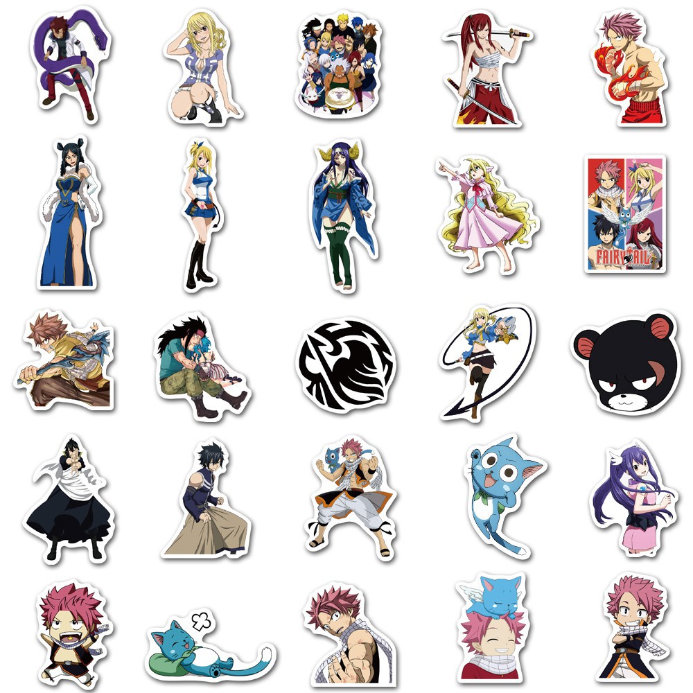 FT002 – Sticker / Stiker Anime Jepang Fairy Tail