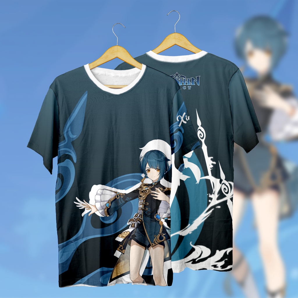 Baju Kaos GENSHIN IMPACT XINQIU Full Print