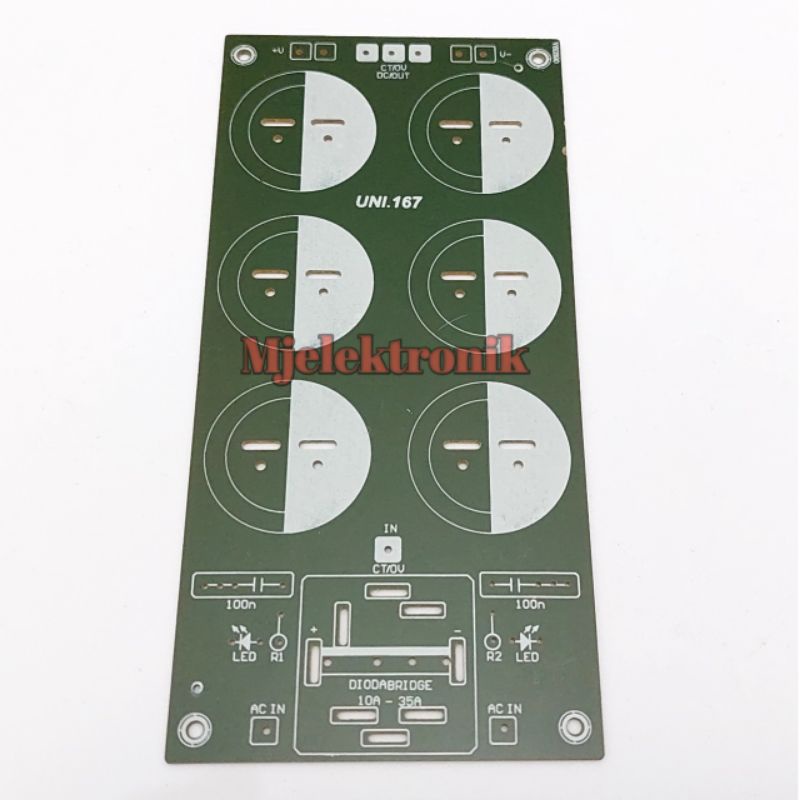 pcb 6 Elco isi 6 elko