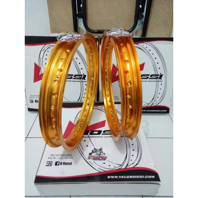 Velg Lebar 185 215 ring 17 Rossi