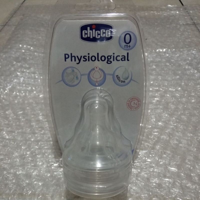 Chicco Dot Physiological 0m+ isi 2pcs (silicon/bening)