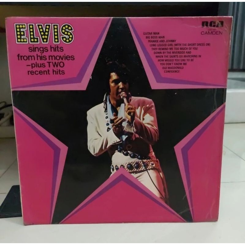 Vinyl Piringan Hitam PH 12&quot; Elvis Sings Hits from His Movies