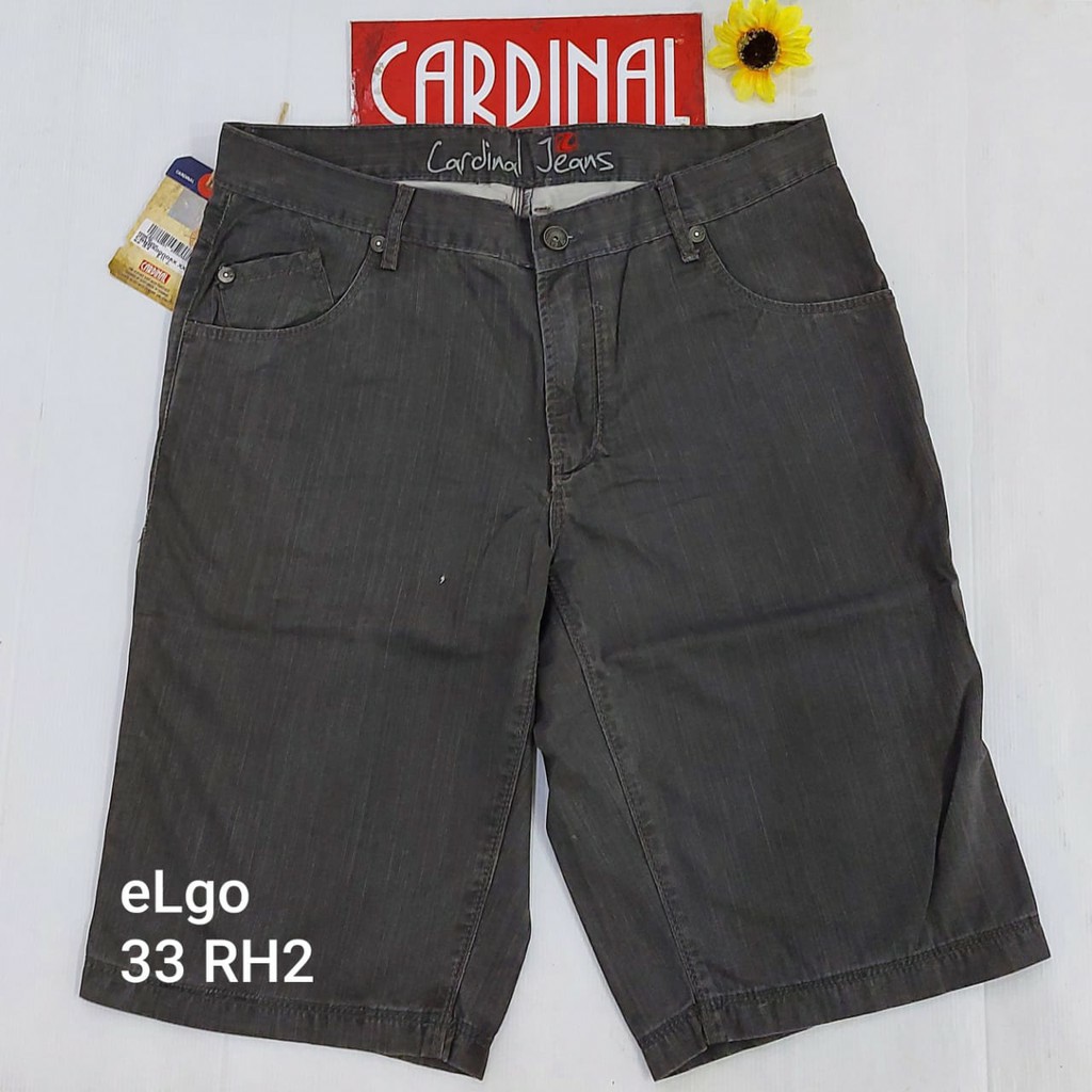 BB 33-RH CARDINAL JEANS CASUAL Celana ( REGULER FIT ) Pria Celana Pendek Origina