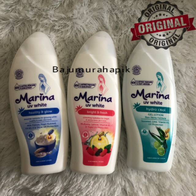 Marina UV White Hand and Body Lotion 200ml