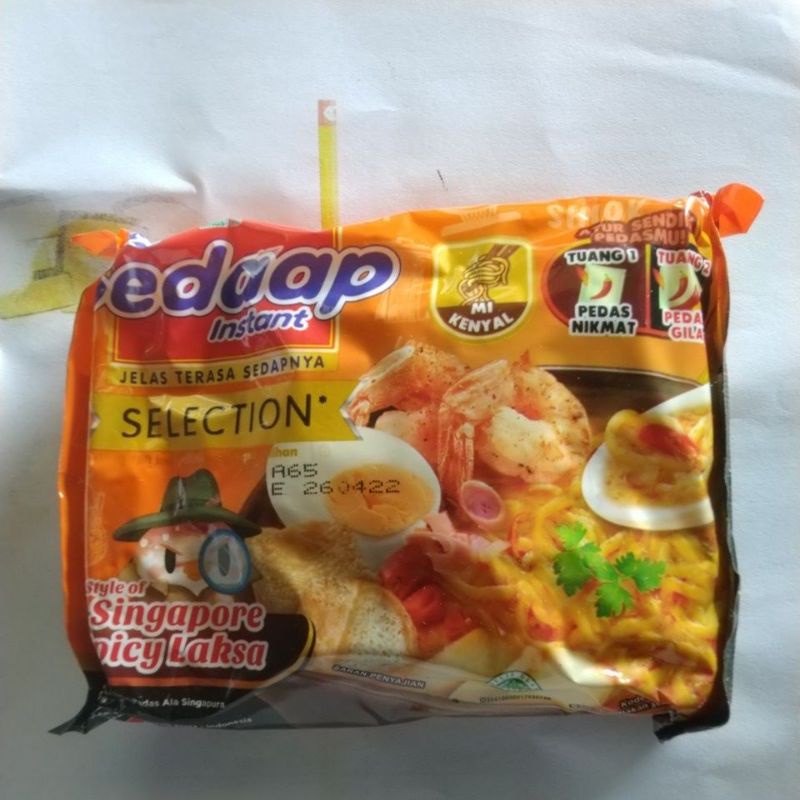 

mie sedaap kuah singapore spicy laksa 90g