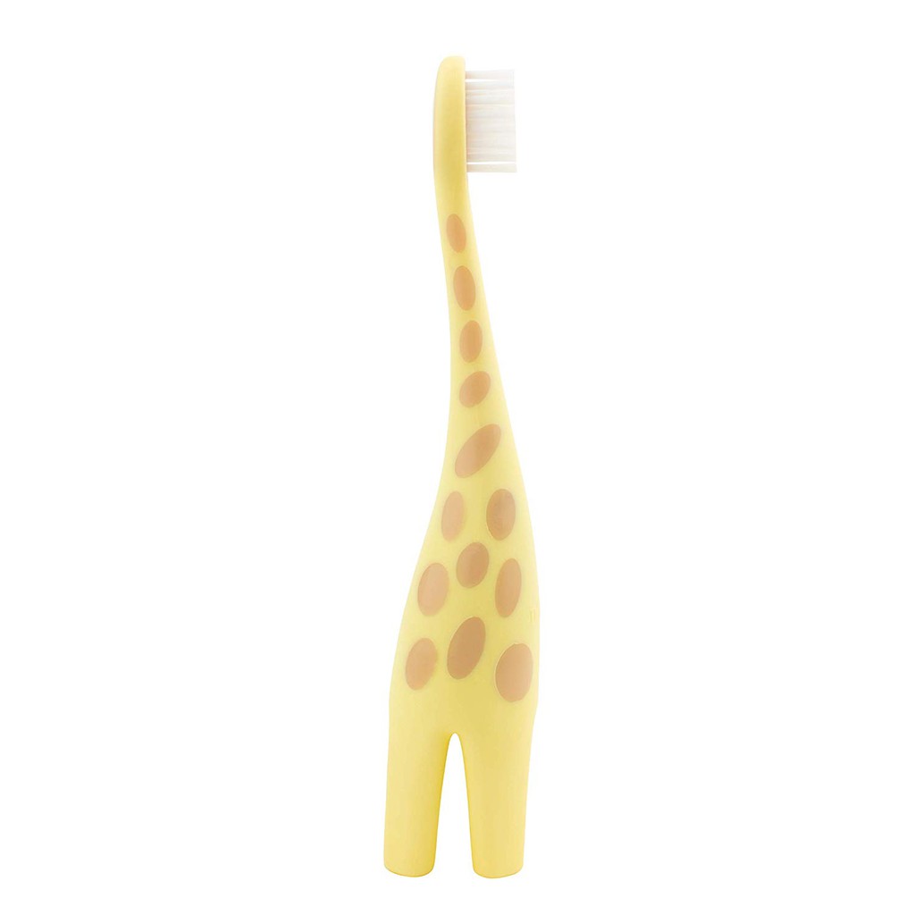 Dr Brown's - Infant to Toddler Toothbrush GIRAFFE YELLOW